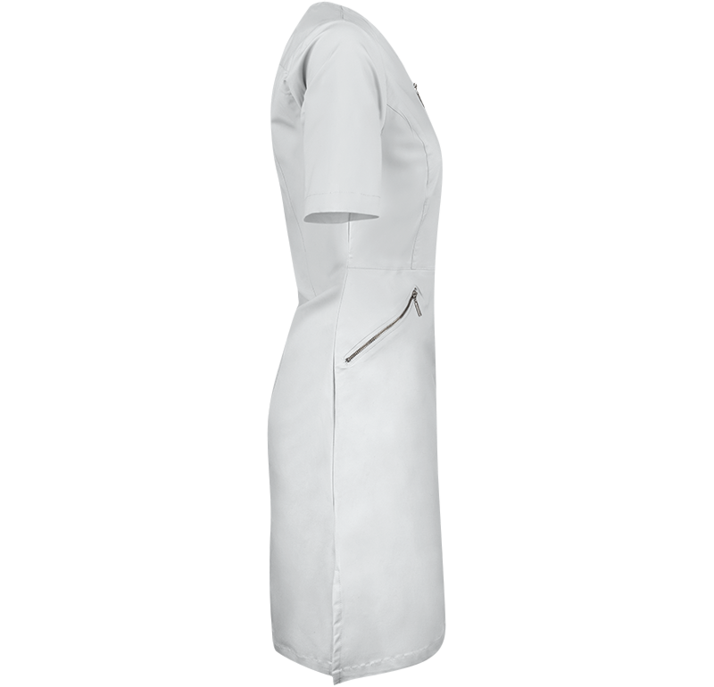 Vårdklänning Zip Dress Short Sleeve höger.