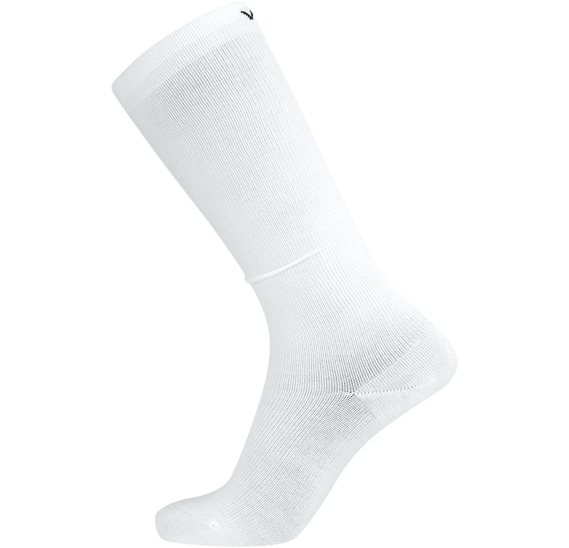 Kompressionsstrumpa vit Compression Sock 2-pack höger.